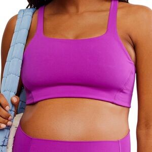 Vibrant Purple Women's Sports Bra